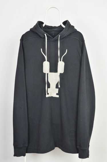 Rick Owens × Rick Owens Drkshdw Gym Logo Hoodie