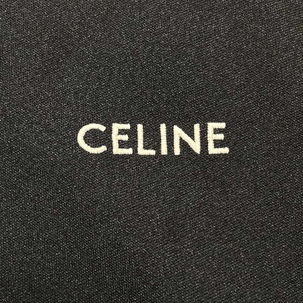 Celine Track Jacket Black Red Cream - image 3