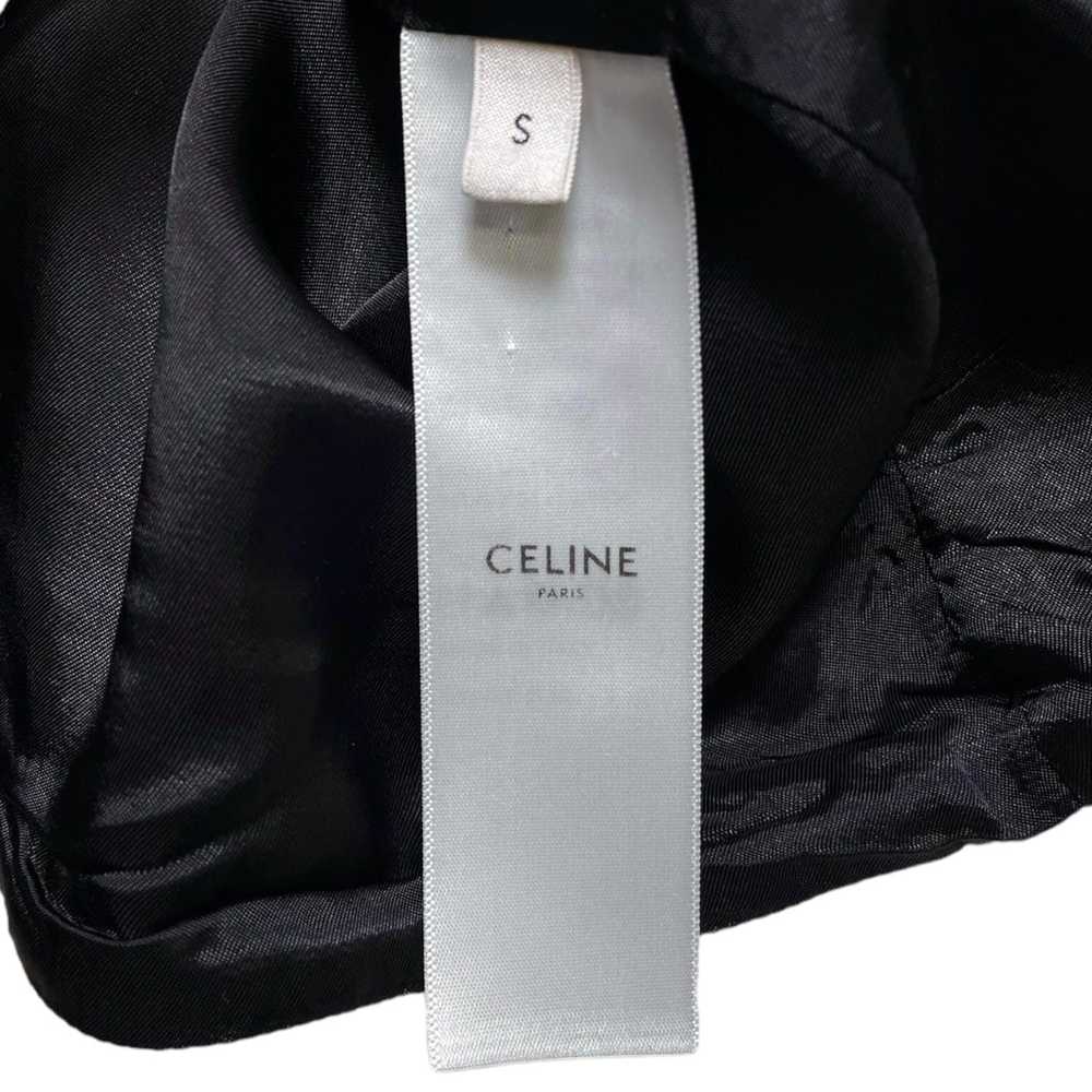 Celine Track Jacket Black Red Cream - image 5