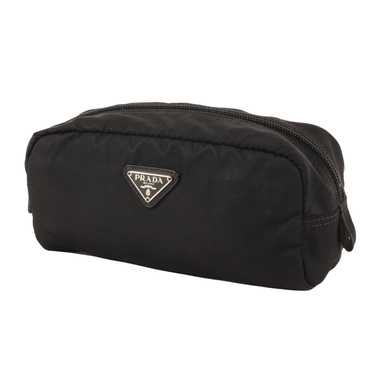 Prada Tessuto Black Synthetic Clutch Bag (Pre-Own… - image 1