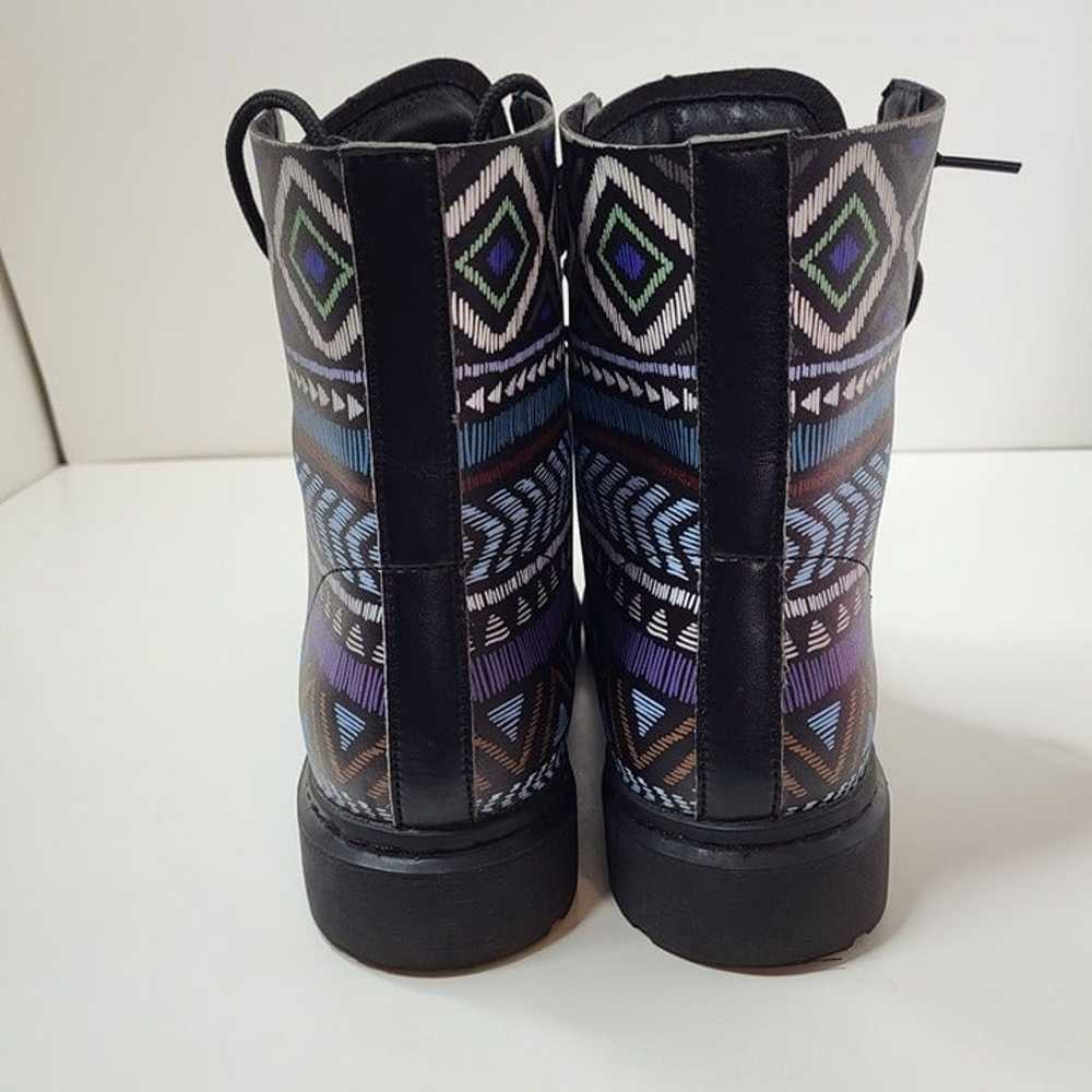 Yes We Vibe Bohemianism Boots Purple Unisex Men's… - image 10