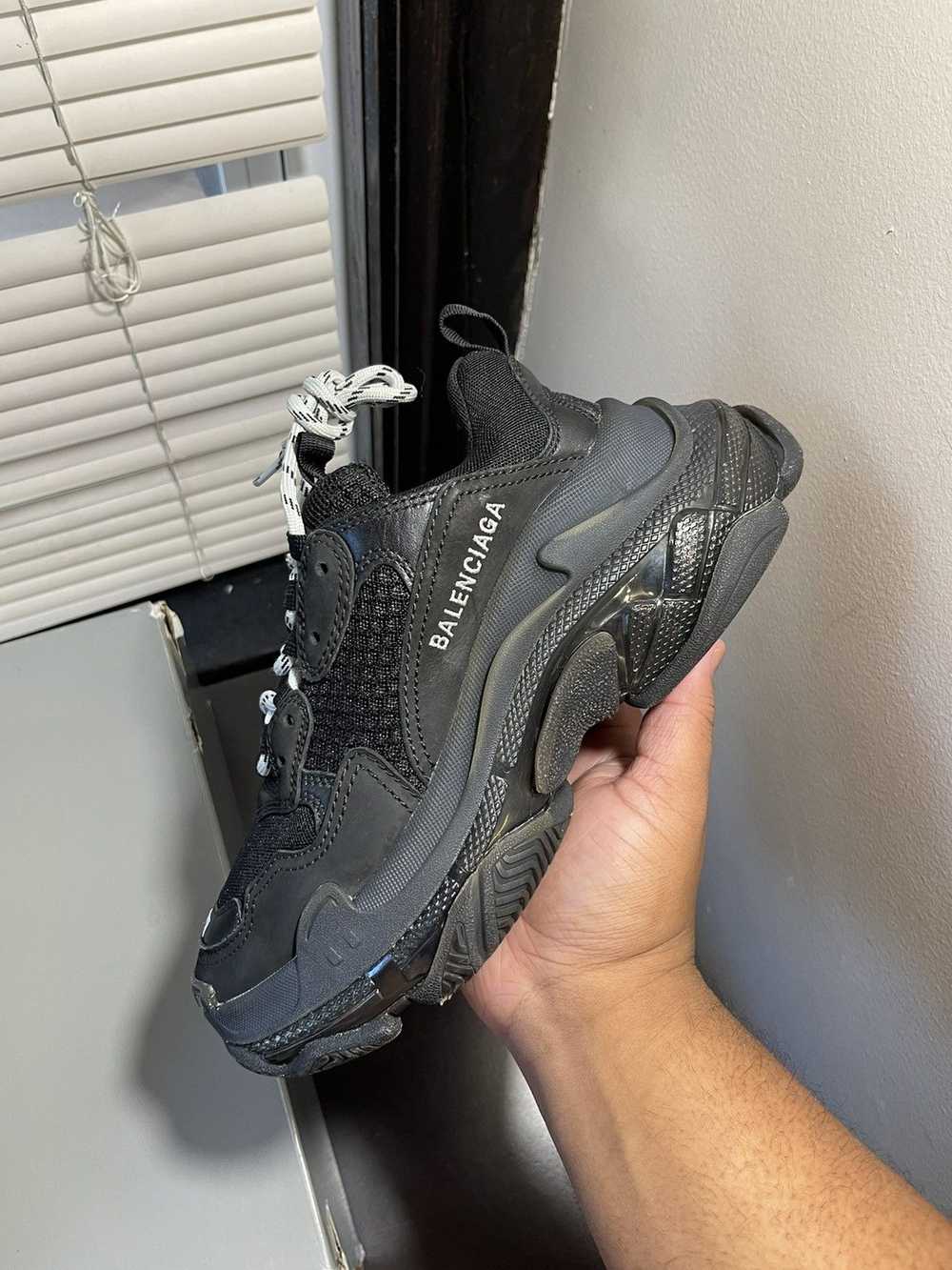 Balenciaga Balenciaga Triple S Black Clear Sole 3… - image 3