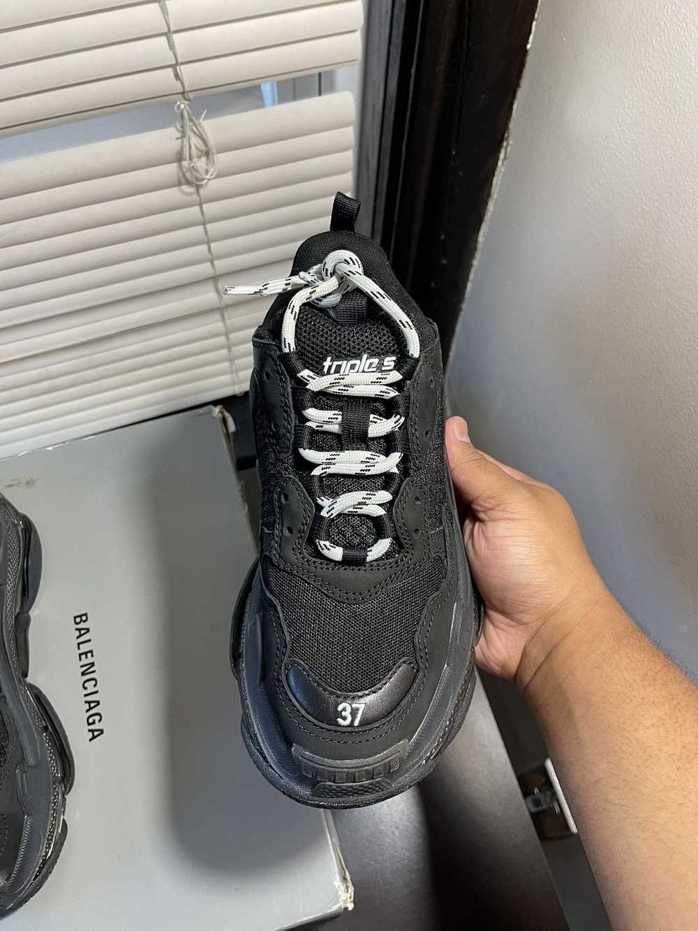 Balenciaga Balenciaga Triple S Black Clear Sole 3… - image 4