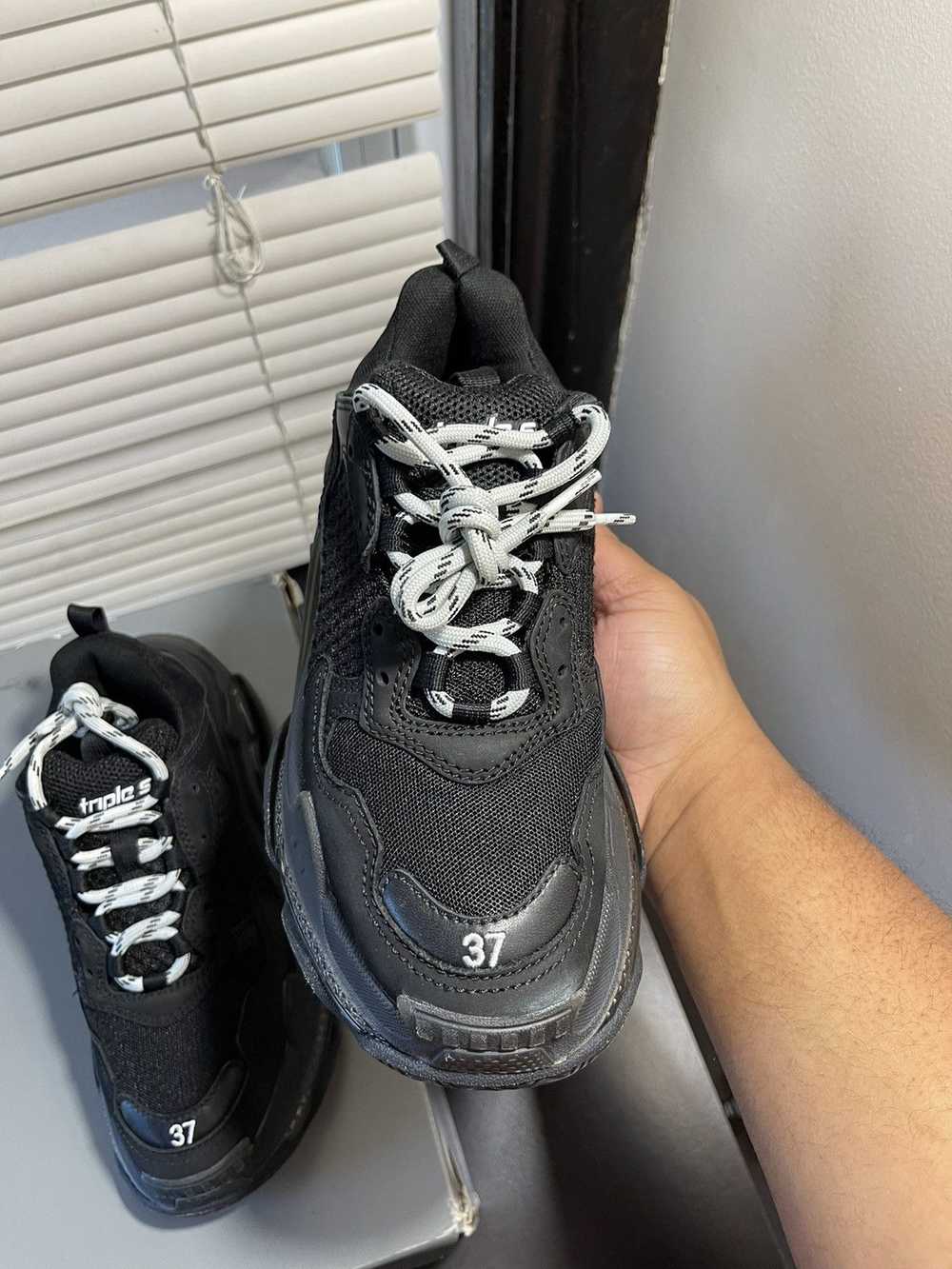 Balenciaga Balenciaga Triple S Black Clear Sole 3… - image 7