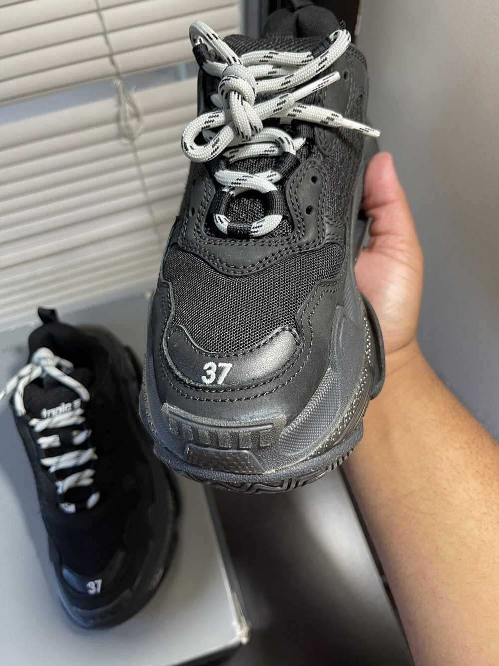 Balenciaga Balenciaga Triple S Black Clear Sole 3… - image 8