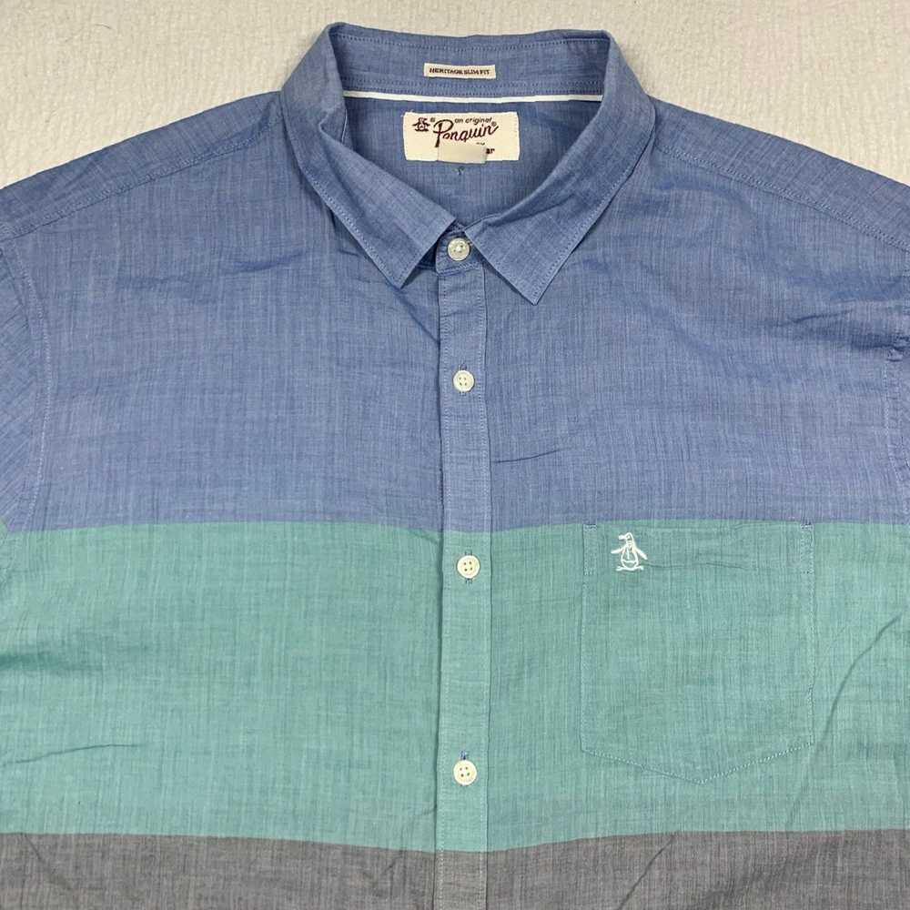 Original Penguin Short Sleeve Multicolor Classic … - image 2