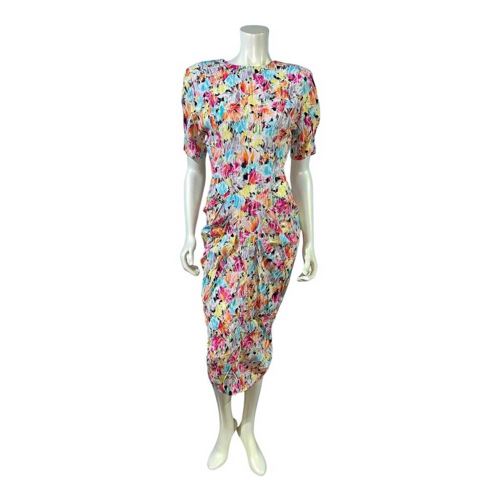 just for wraps color splash 90s dress medium - image 12