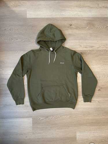 Jjjjound Jjjjound Olive Green Hoodie