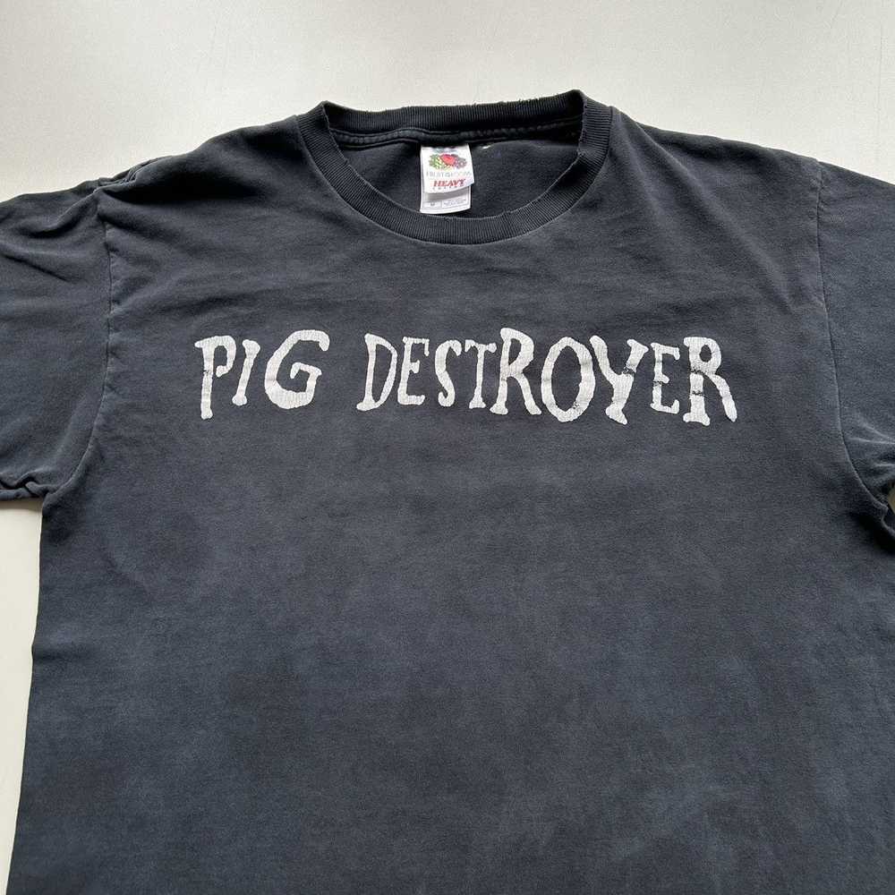 Band Tees × Rare × Vintage Vintage 2000s Pig Dest… - image 2