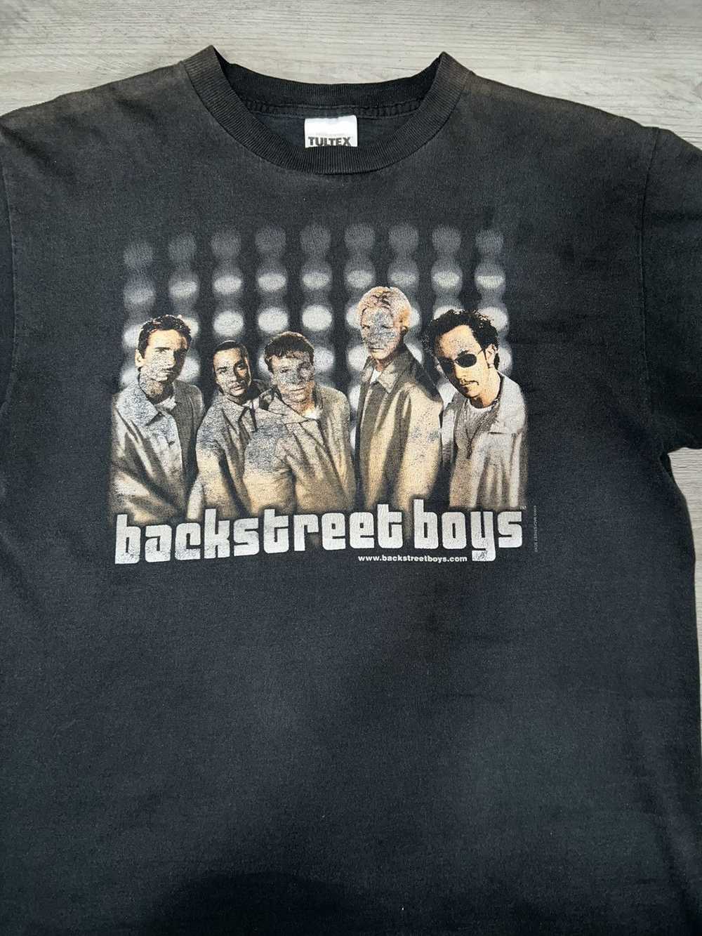 Vintage 1999 Faded Backstreet Boys Shirt #vintage - image 2