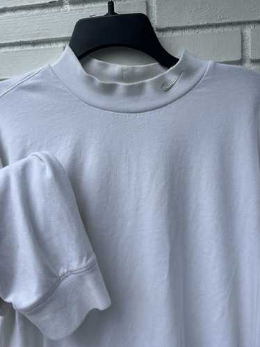 Nike × Vintage 00’s Nike Mockneck Swoosh Check Tee