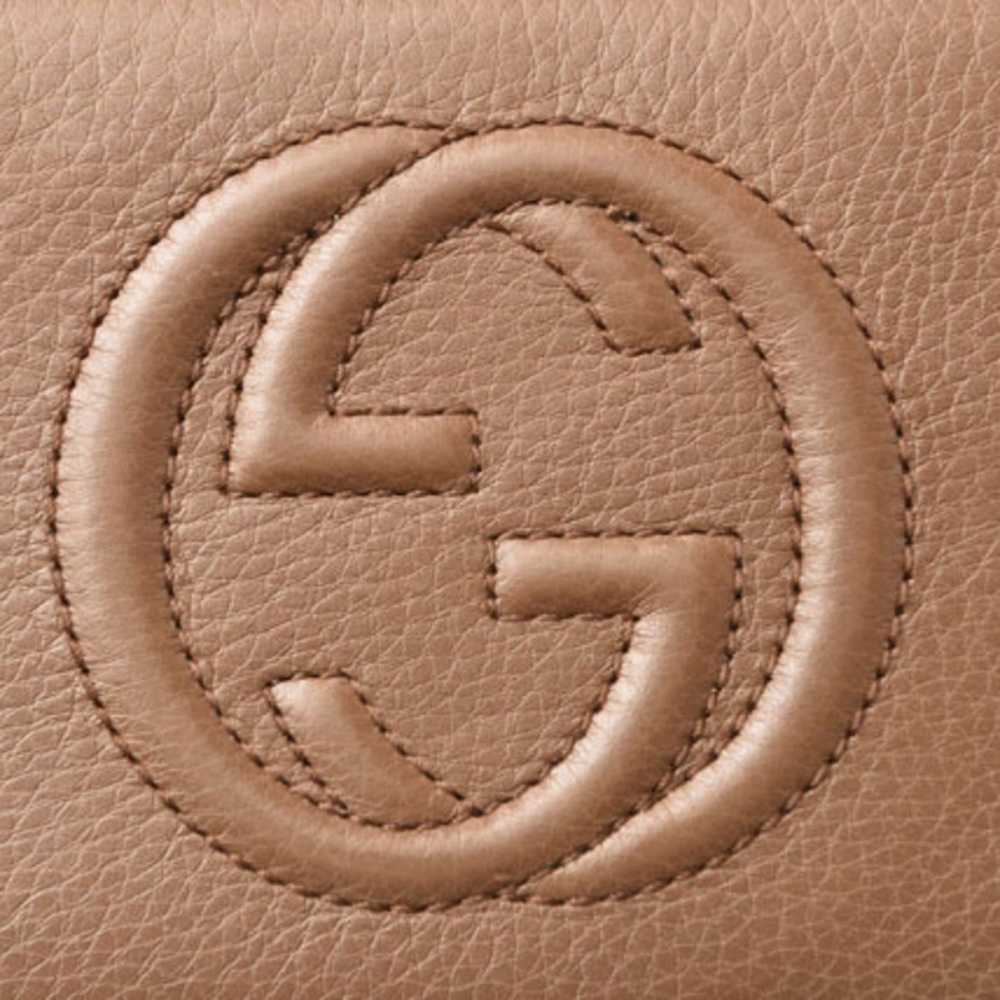 Gucci Soho Brown Leather Wallet (Pre-Owned) - image 8