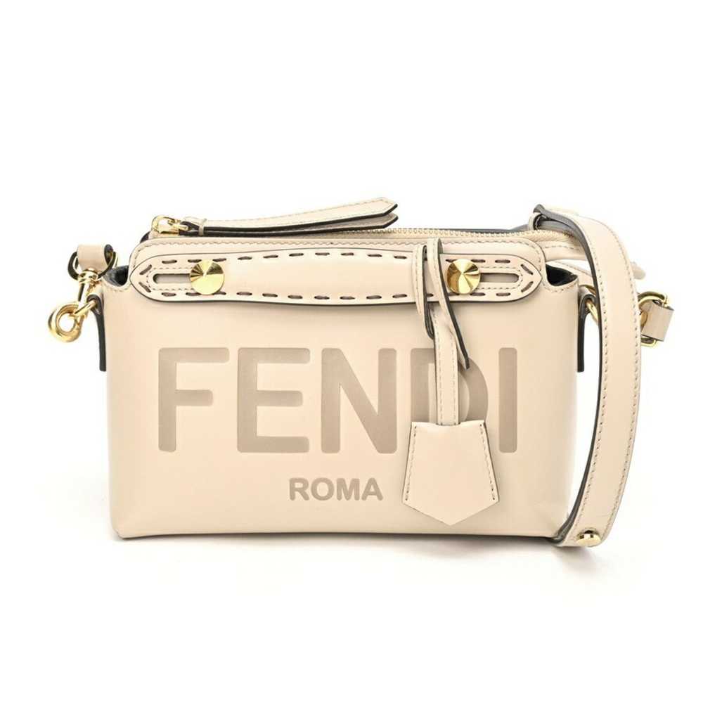 Fendi By The Way Beige Leather Handbag (Pre-Owned) - image 1