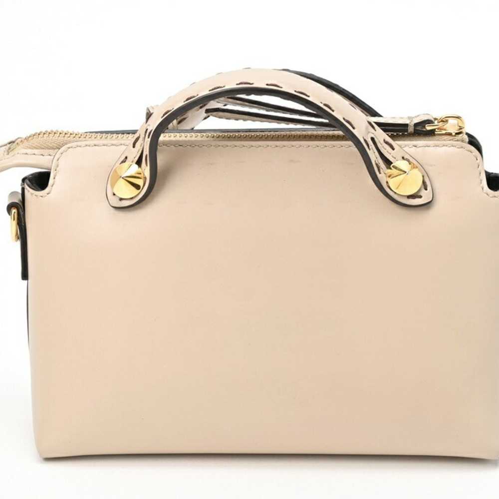 Fendi By The Way Beige Leather Handbag (Pre-Owned) - image 2