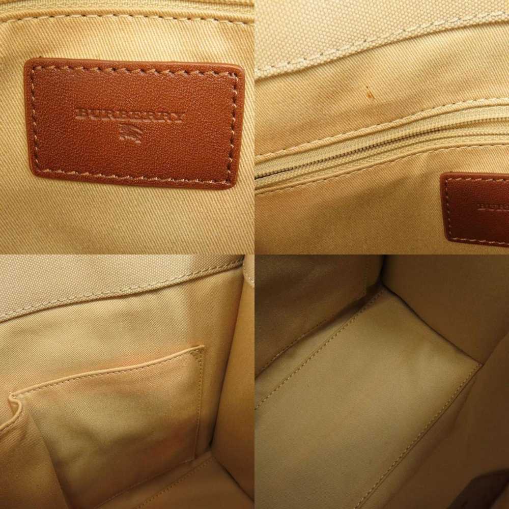 Burberry Brown Canvas Tote Bag (Pre-Owned) - image 6