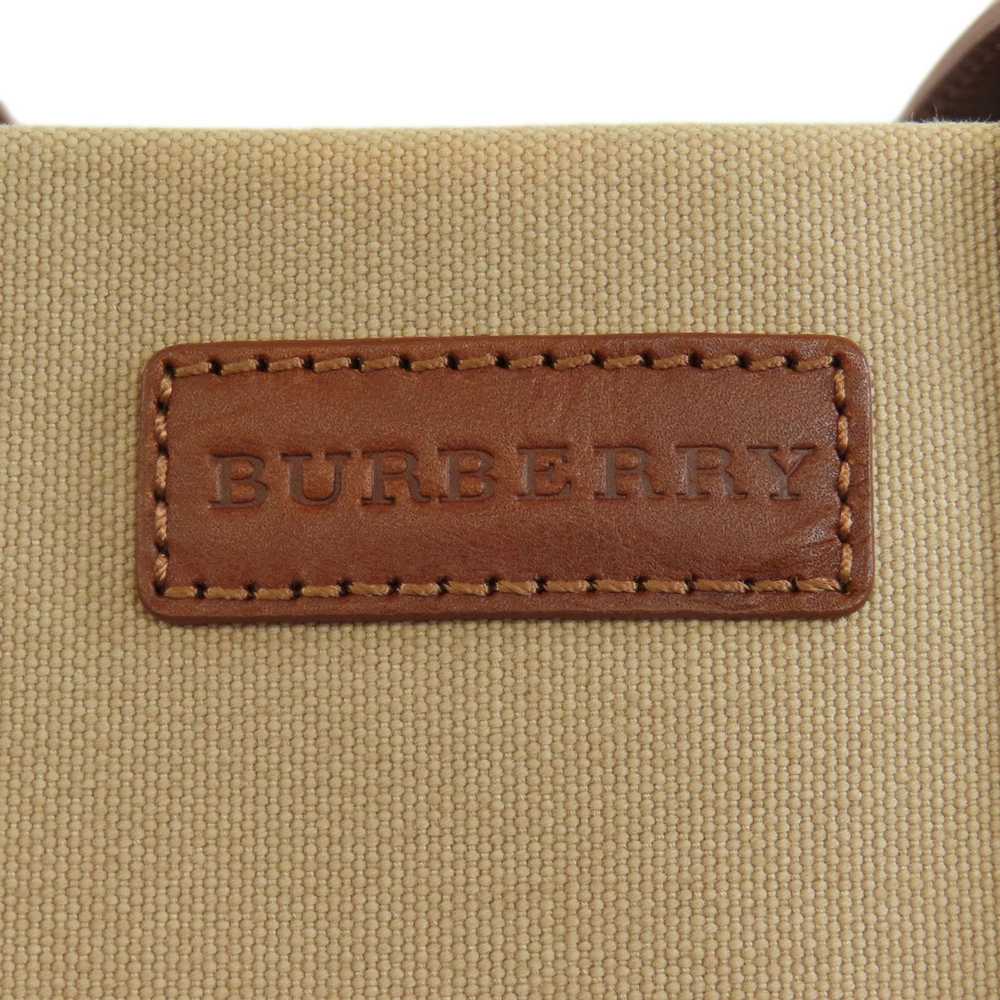 Burberry Brown Canvas Tote Bag (Pre-Owned) - image 9