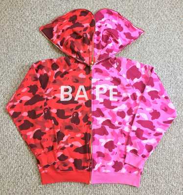 Bape split camo hoodie online