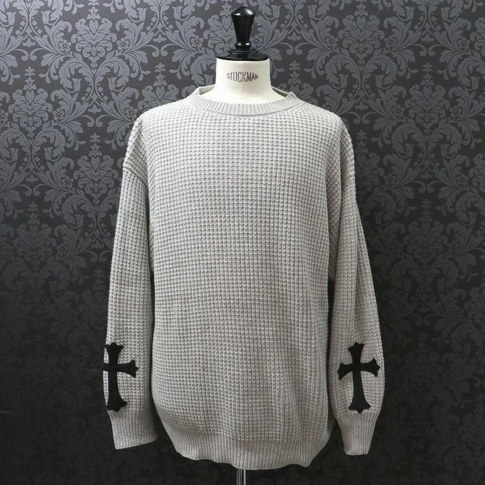 Chrome Hearts Chrome Hearts Cashmere Cemetery Kni… - image 1