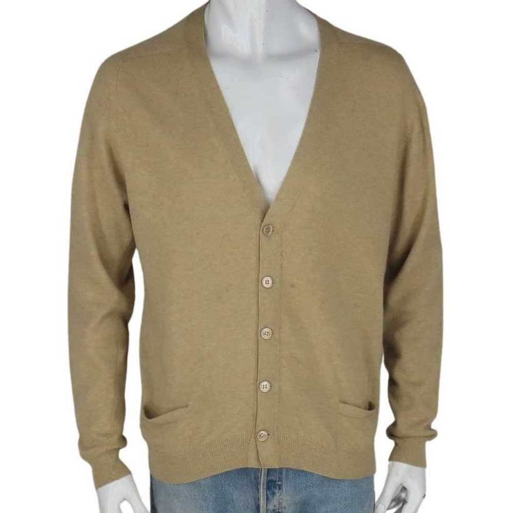 Vintage 50s Men's Vintage Pringle 100% Cashmere C… - image 1