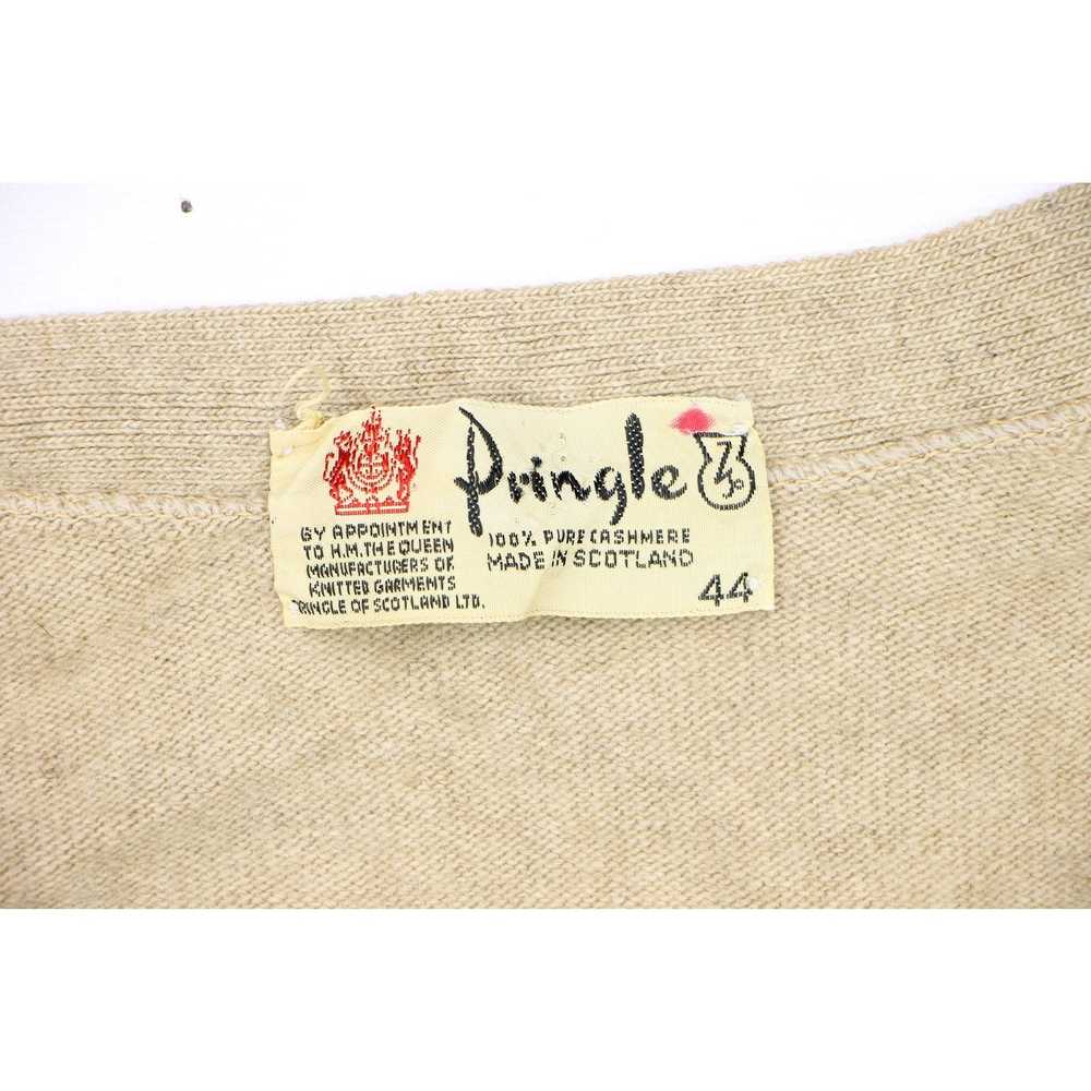 Vintage 50s Men's Vintage Pringle 100% Cashmere C… - image 5