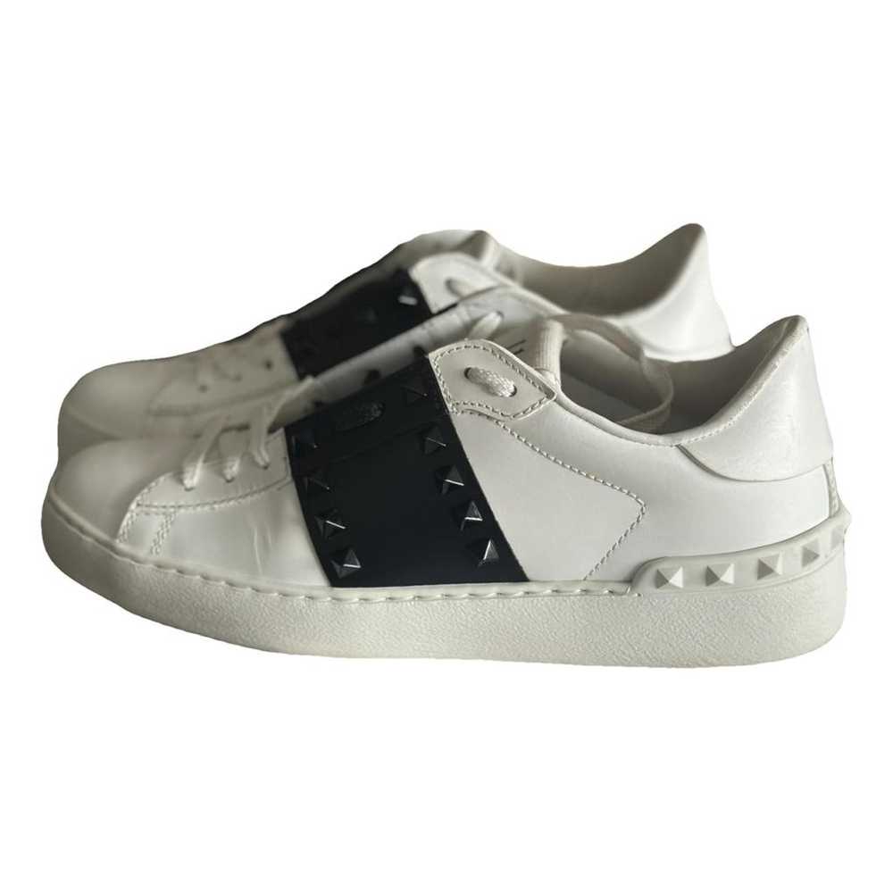 Valentino Garavani Rockstud leather trainers - image 1