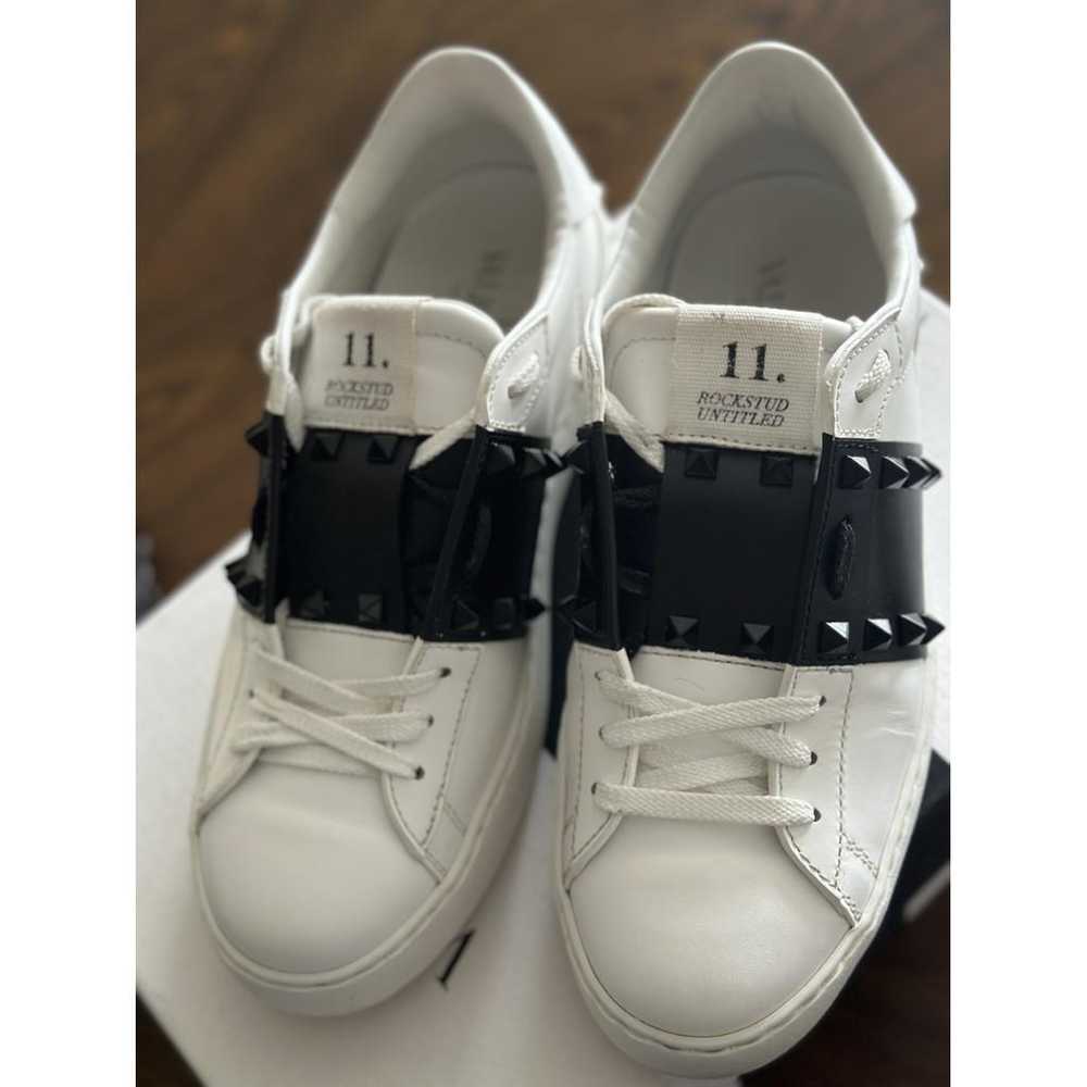 Valentino Garavani Rockstud leather trainers - image 3