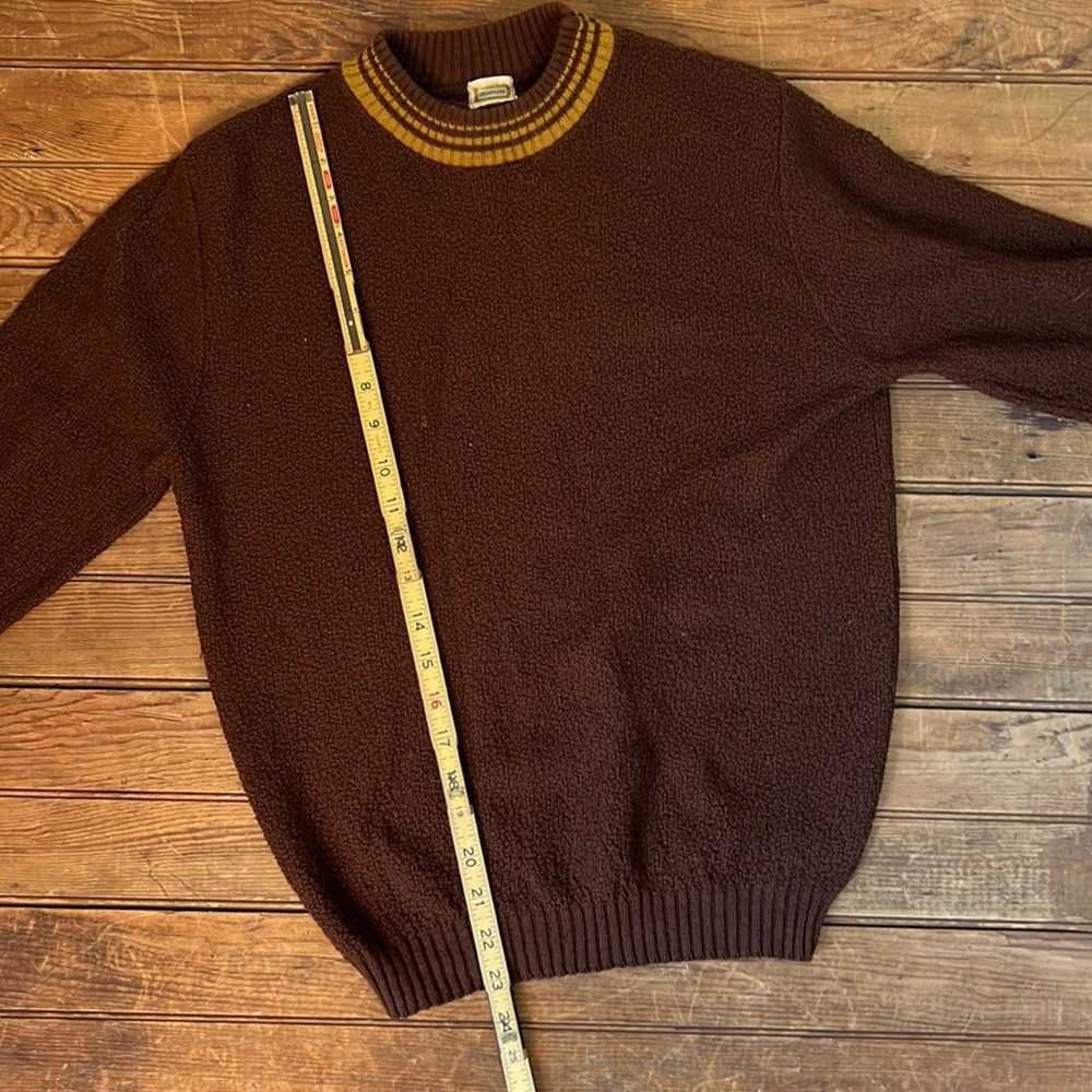 1 Mens Vintage 1960s mock neck Drummond pullover … - image 3