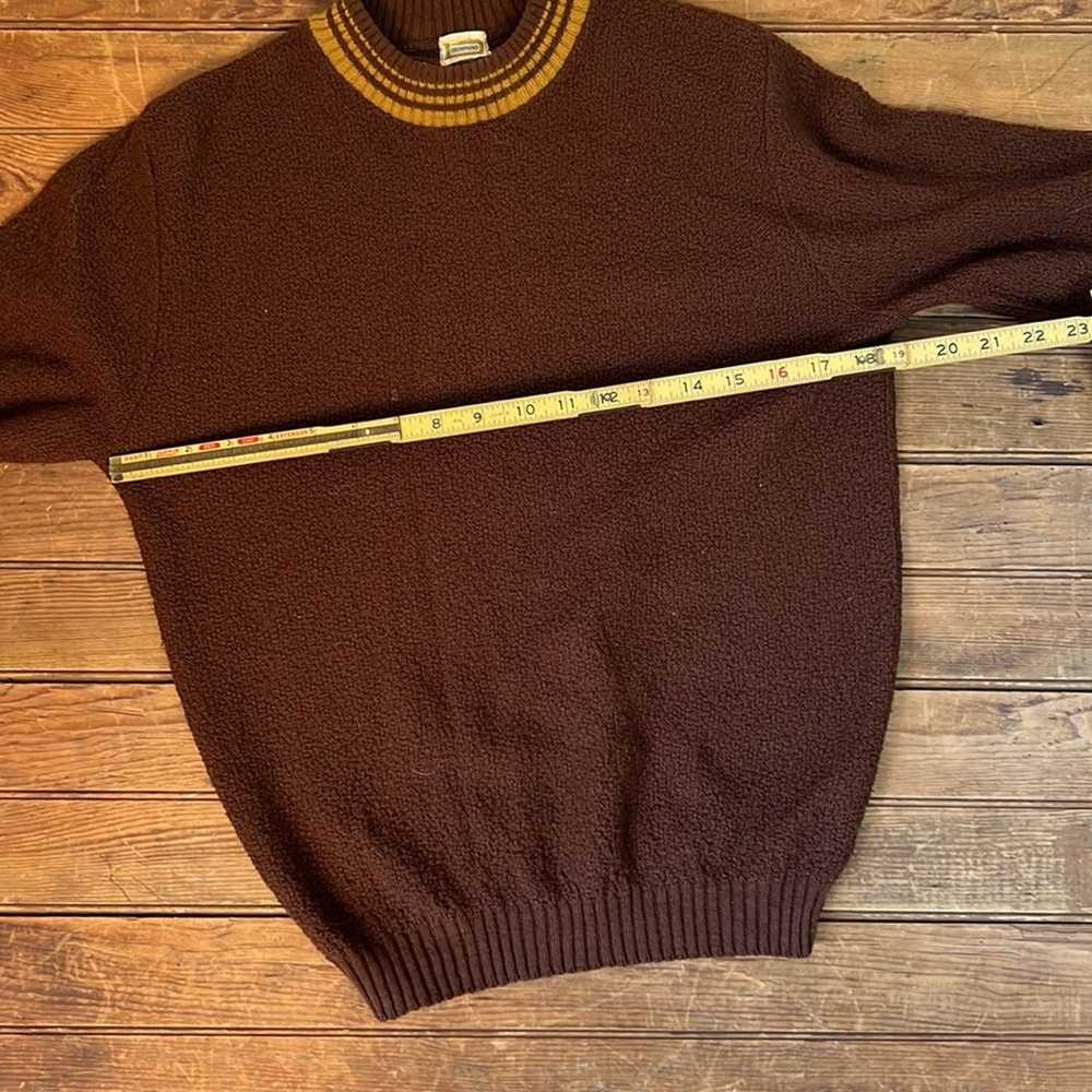 1 Mens Vintage 1960s mock neck Drummond pullover … - image 4