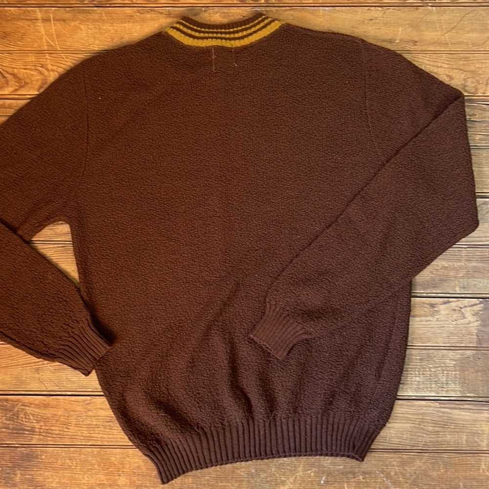 1 Mens Vintage 1960s mock neck Drummond pullover … - image 6