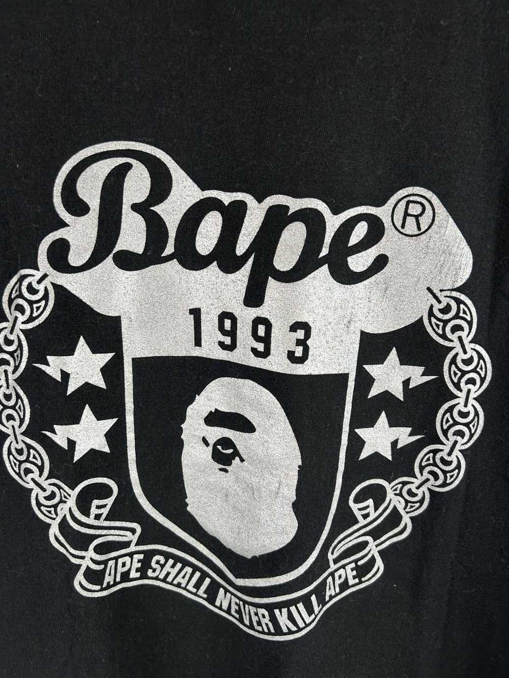 Bape Bape Logo Print T-Shirt - image 3