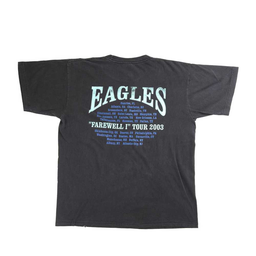 Band Tees × Vintage Vintage 2003 Eagles Farewell … - image 2