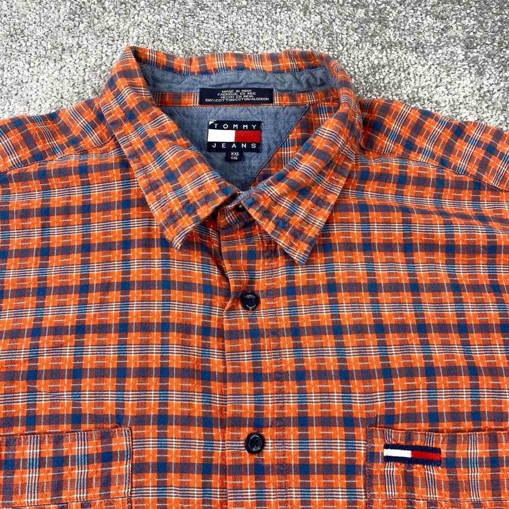 Tommy Hilfiger Multicolor Plaid Cotton Short Slee… - image 2