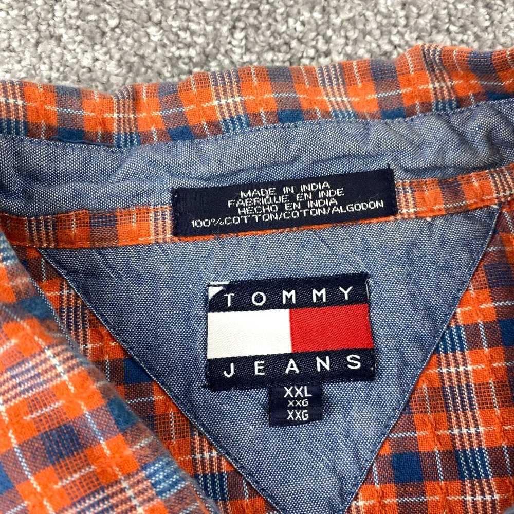 Tommy Hilfiger Multicolor Plaid Cotton Short Slee… - image 3