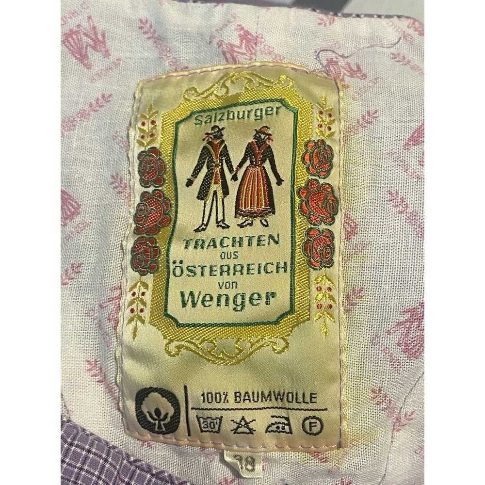 Vintage Dirndl Salzburger Trachten Dress Oktoberf… - image 9