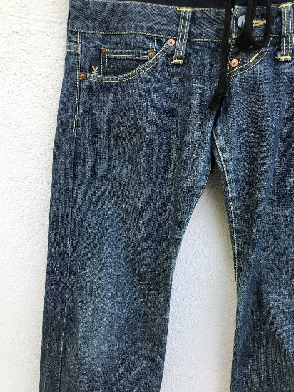 Japanese Brand Japanese Brand Yen Jeans Drawstrin… - image 12