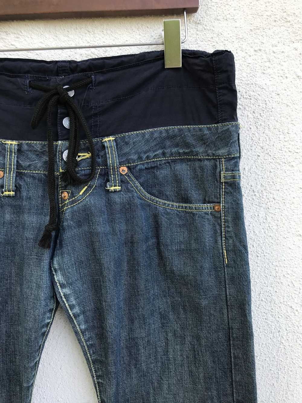 Japanese Brand Japanese Brand Yen Jeans Drawstrin… - image 6