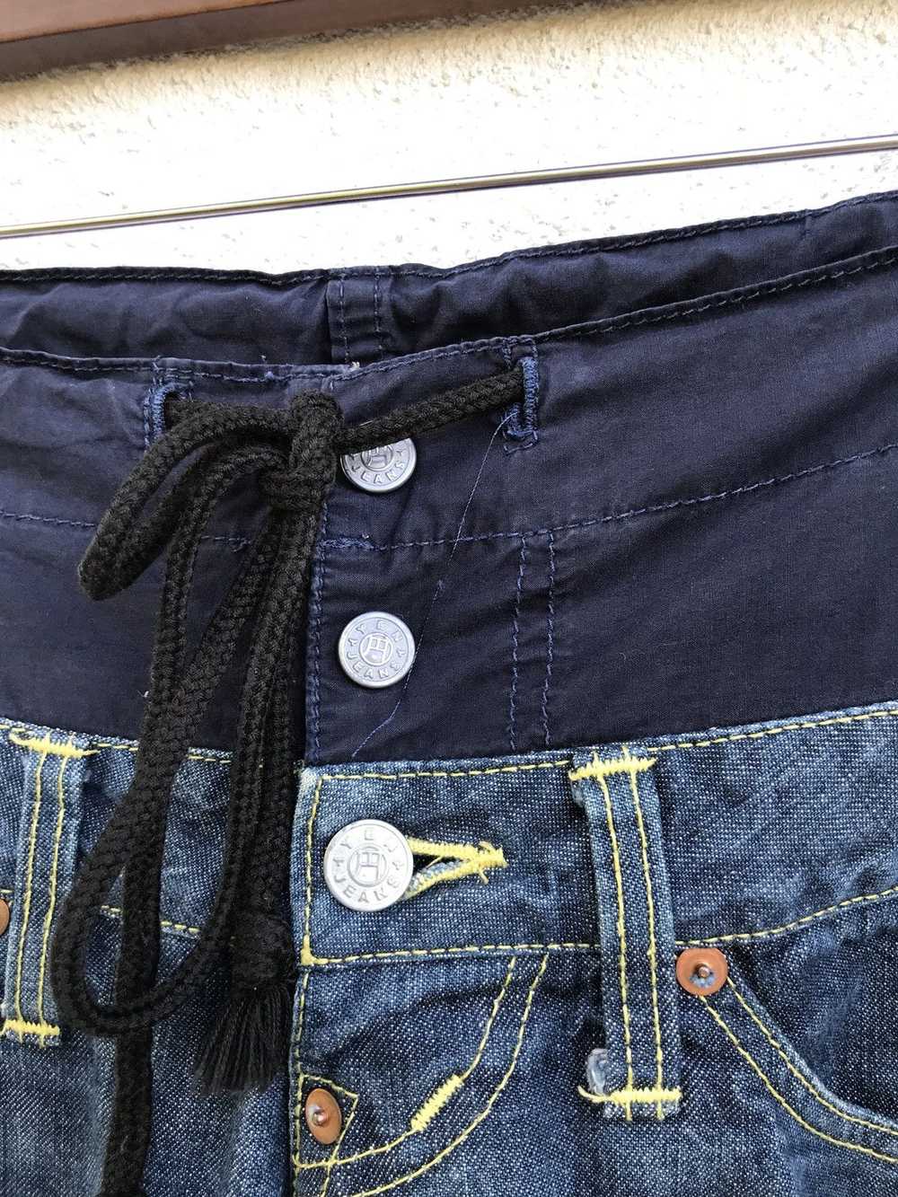 Japanese Brand Japanese Brand Yen Jeans Drawstrin… - image 7