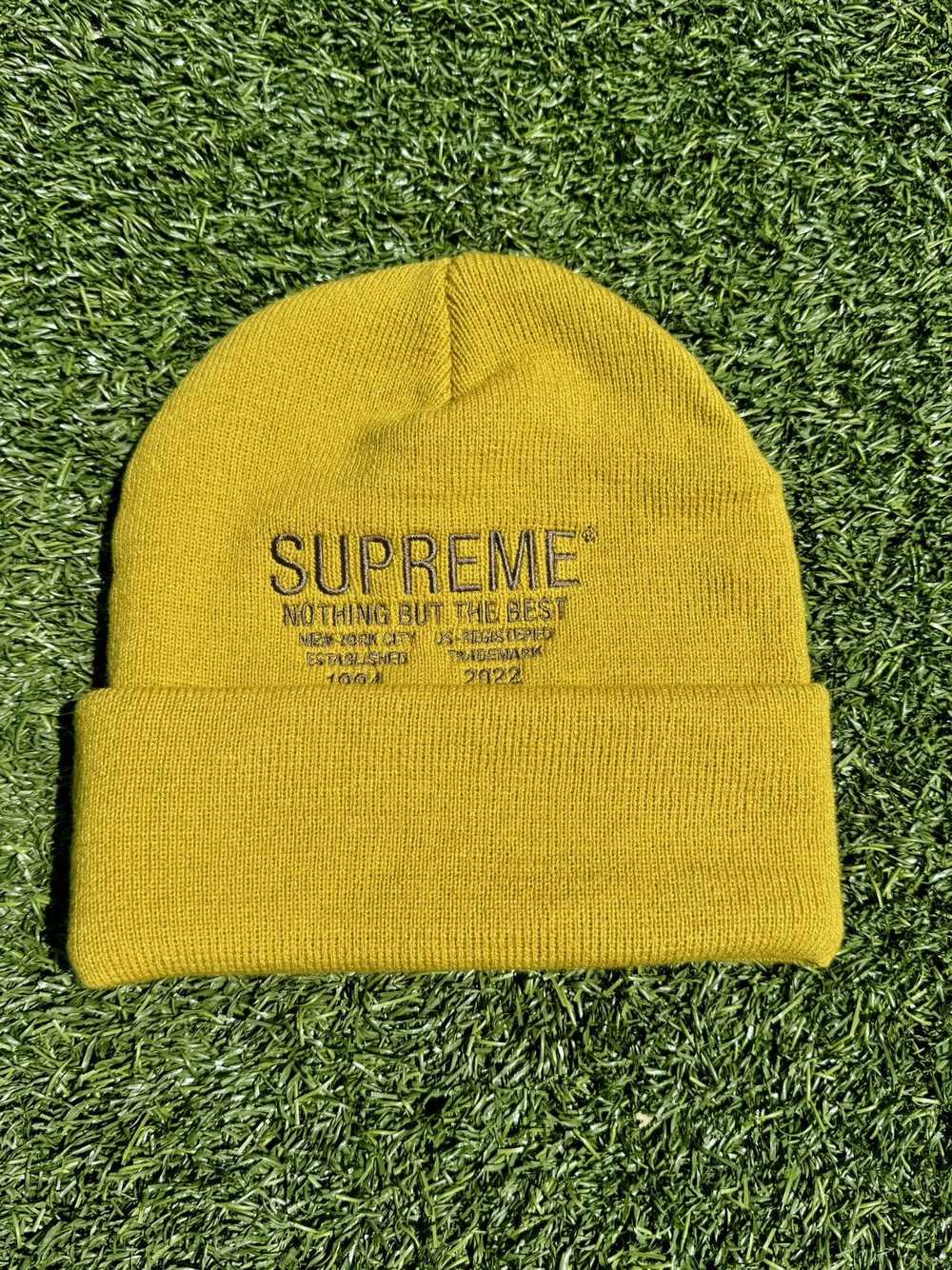 Supreme Supreme Nothing But Beanie Mustard 22FW N… - image 2