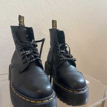 Dr Martens Lazy Oaf  Sinclair Leather Platform Bo… - image 1