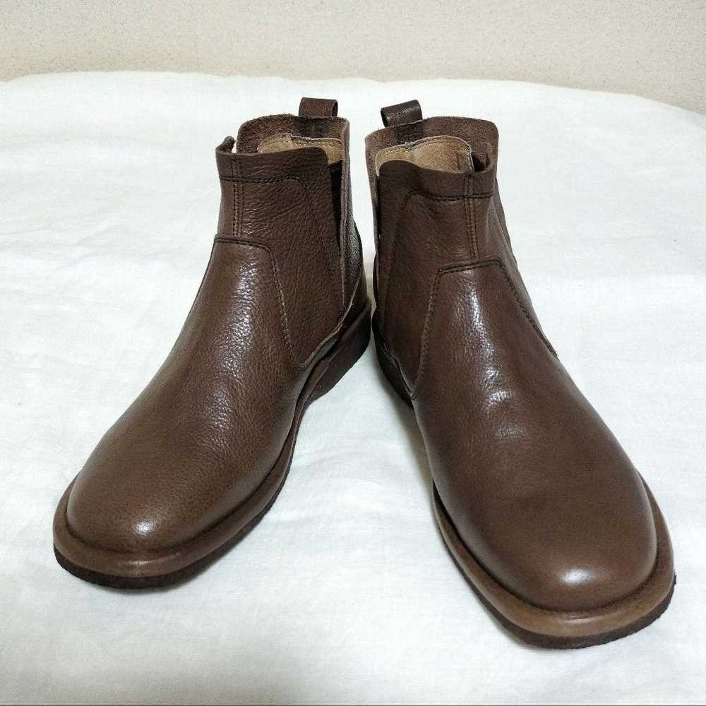 SAYA 51053 DBR Dark Brown Short Boots 24cm - image 10