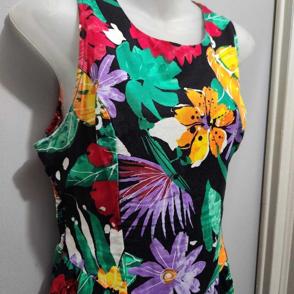 Vintage sun dress sz 14 - image 2