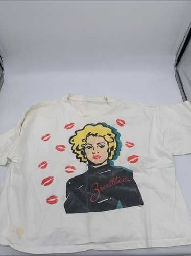 Madonna tシャツ 90s Madonna Blond Ambition World Tour 90 Vintage T Shirt Rock