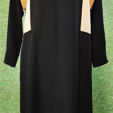 French-made vintage long one-piece dress. - image 1