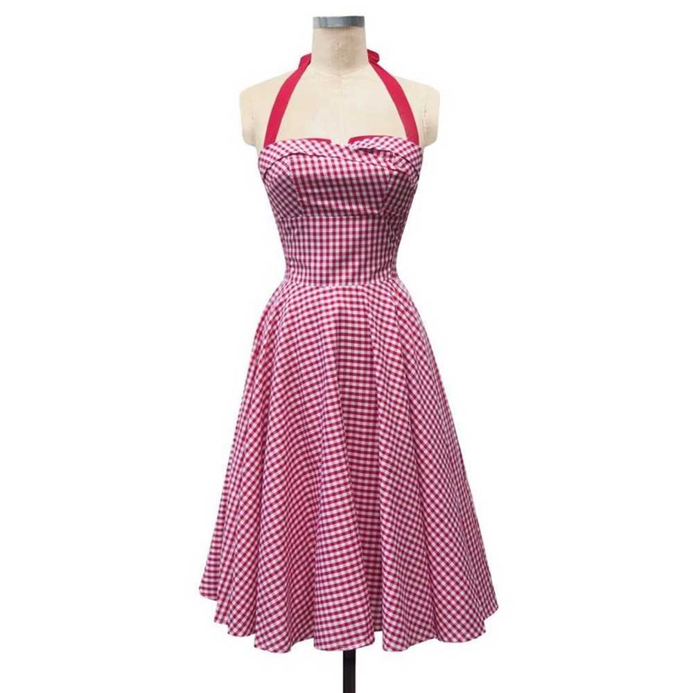 Trixie Dress - Red Gingham - image 1