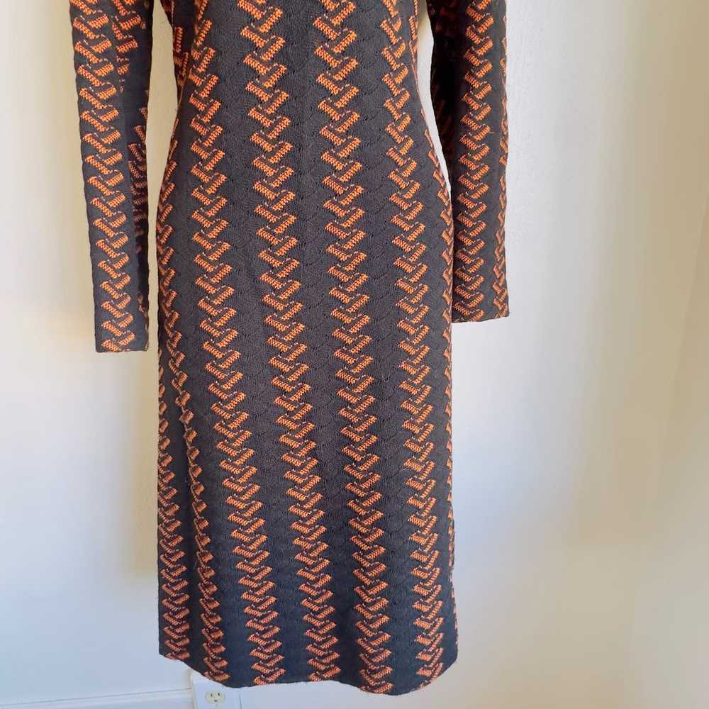 Adele Simpson Knit Dress Witchy Vintage Knit Blac… - image 3