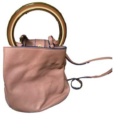 Marni Pannier leather handbag