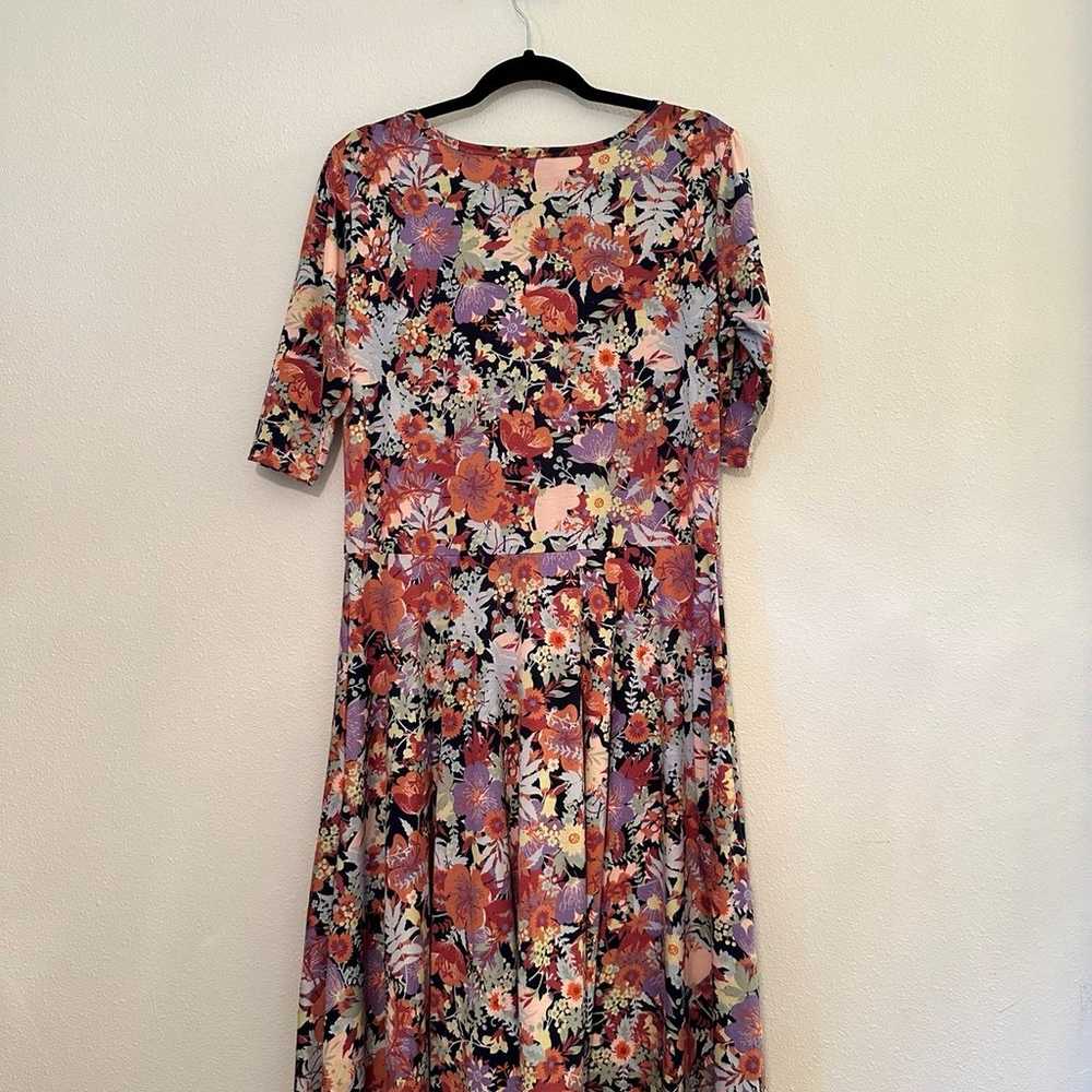 Item #84 Lularoe Nicole Floral 2XL - image 2