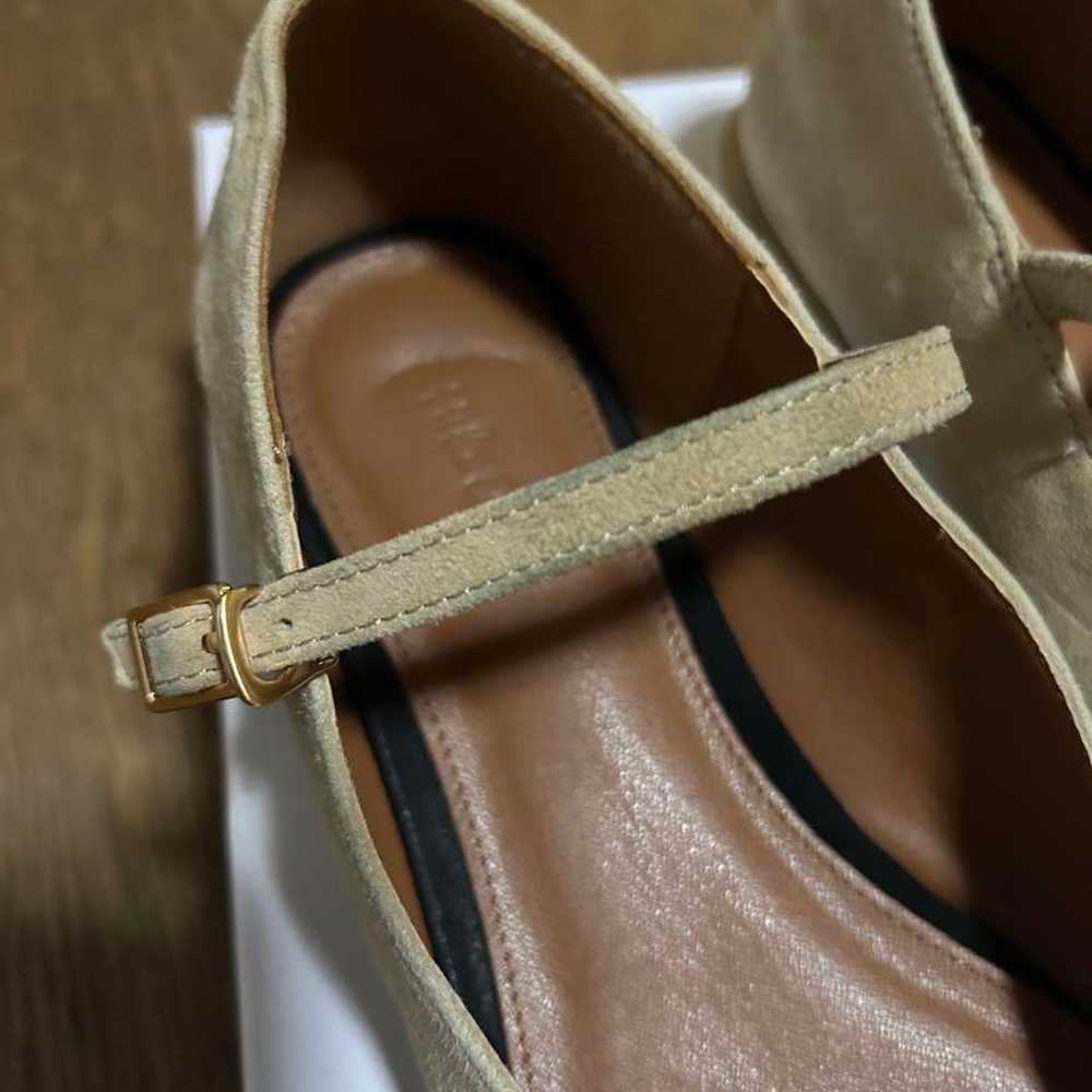 Mira Owen Suede Strap Flat Shoes - image 3