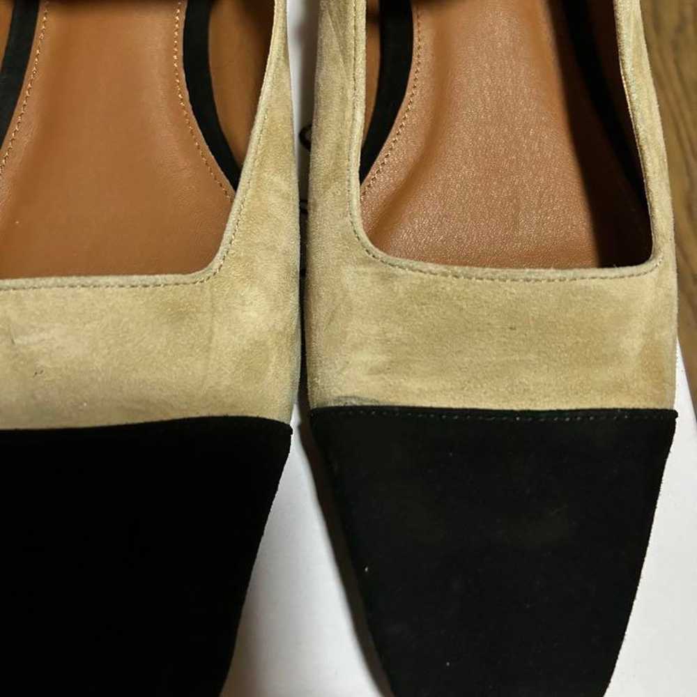 Mira Owen Suede Strap Flat Shoes - image 4