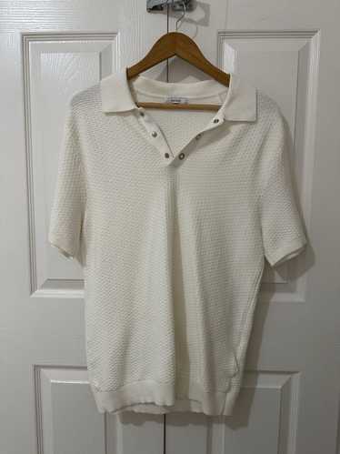 Reiss Reiss snap button polo, sz M